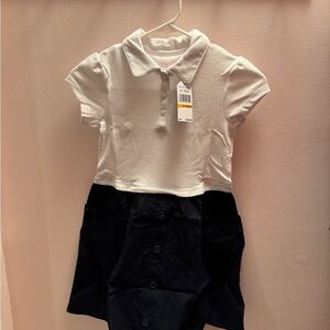 Nautica White Button-Up dress